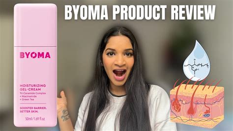 byoma moisturizing gel cream review|is byoma worth it.